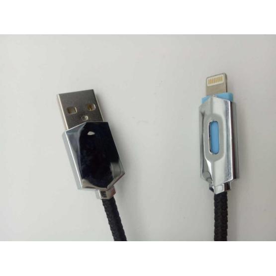 braided luminous usb cable FOR MICRO