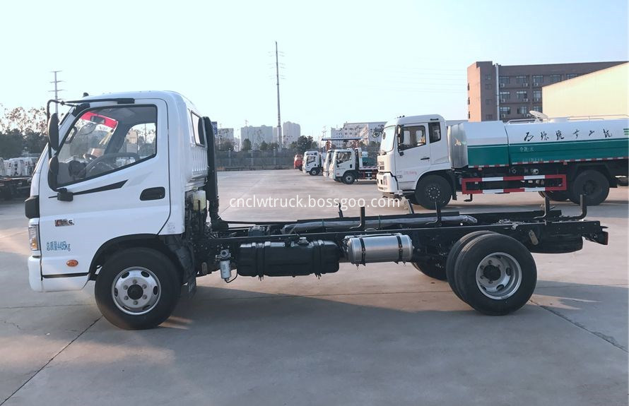 flatbed towing vehicles chassis 2