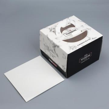 Cardboard paper cake packaging box