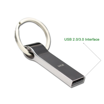 metal usb flash drive with keychain 2.0 pendrive
