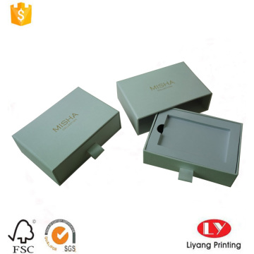 Custom white phone gift paper packaging box