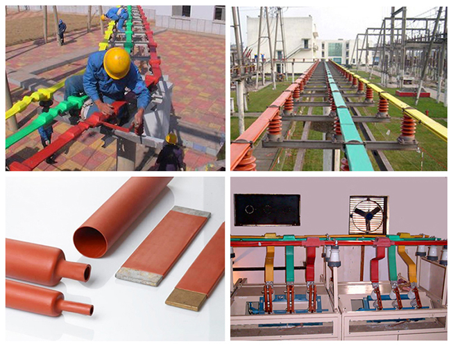 flexible insulated copper busbars Sleeve tubing