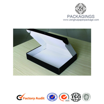 White e-flute paper packaging shipping box