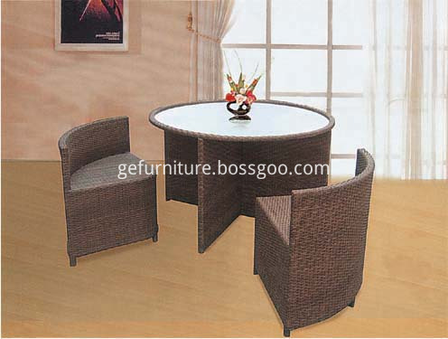 Outdoor Garden Wicker furniture set