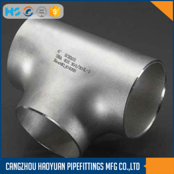 MSS-SP-43 B16.28 Stainless Steel Equal Tee