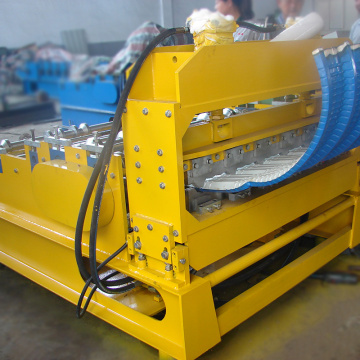 Factory selling corrugated H shape steel welding roof curving machine