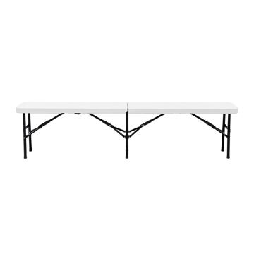 Camping Picnic Blow Molded 6FT Folding Bench