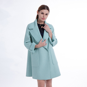 Fashion Lapel cashmere overcoat