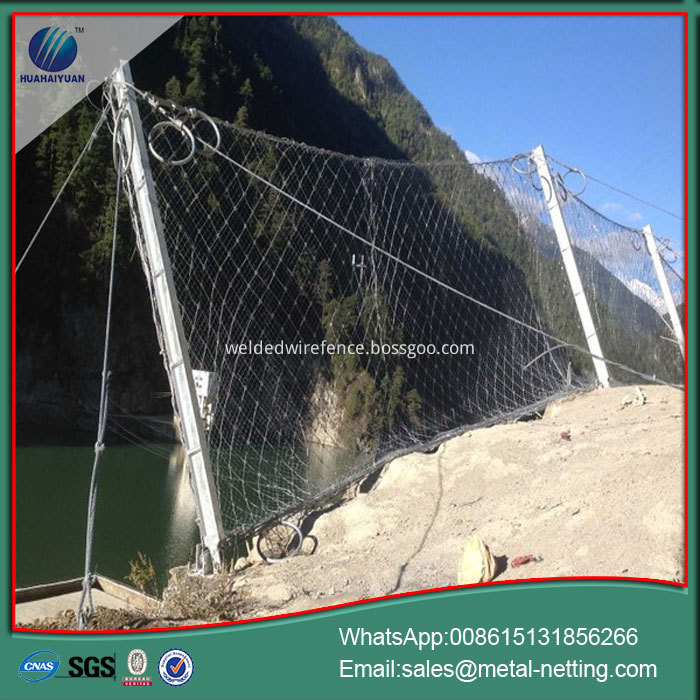 Rock Fall Fence Barrier