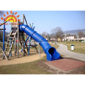Adult Park Equipment Straight Tube Slide