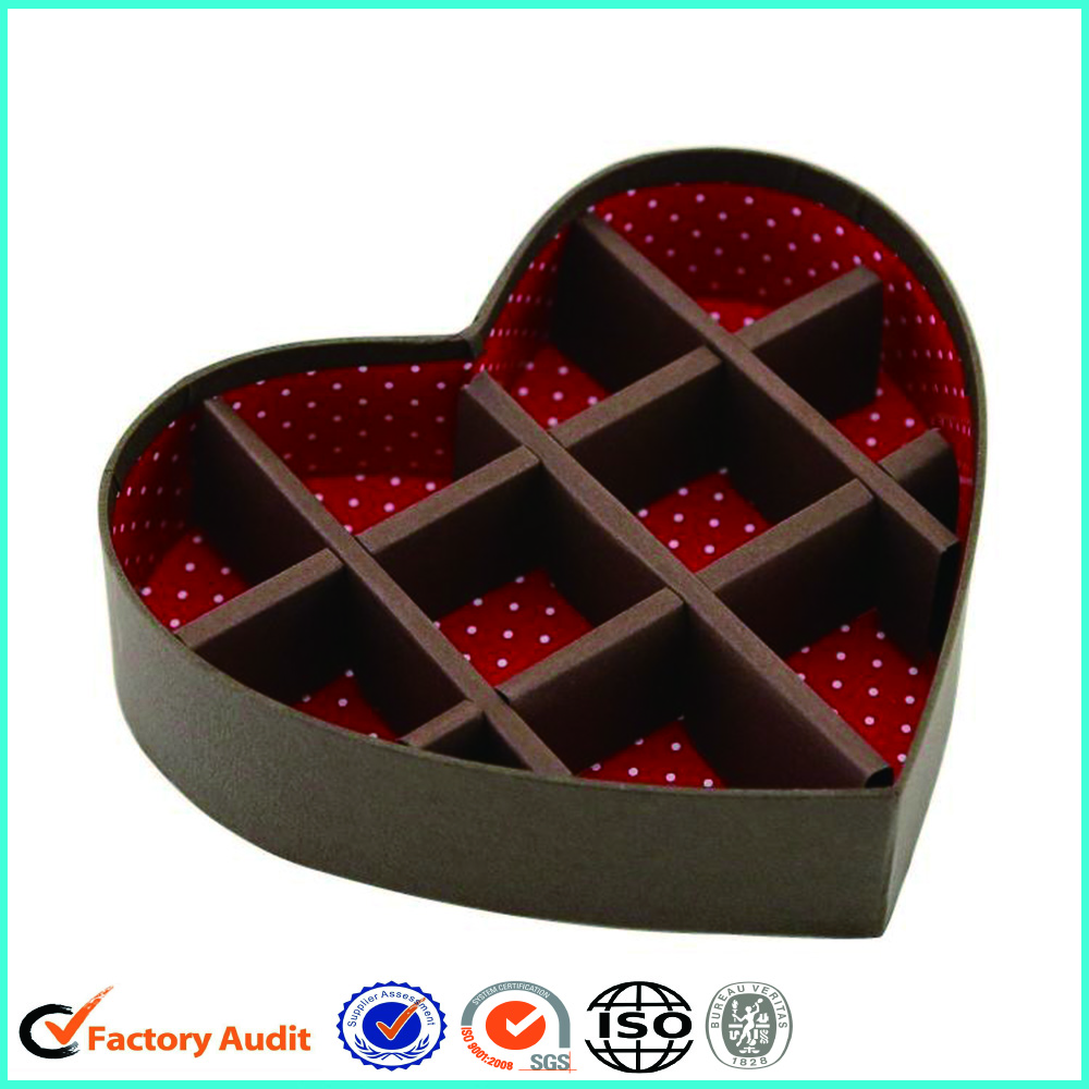 Fancy Heart Shaped Chocolate Box Packing
