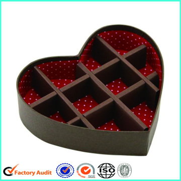 Empty Heart Shaped Chocolate Box Inserts
