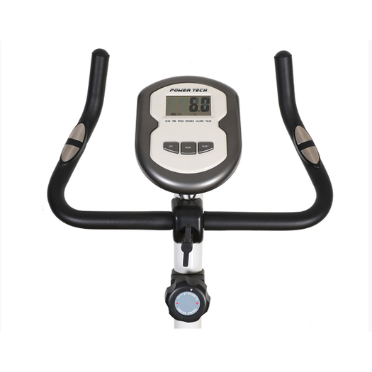 Upright magnetic resistance manual pedal fitness bike