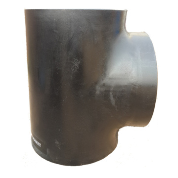 Black Welding Pipe Fitting Equal Tee