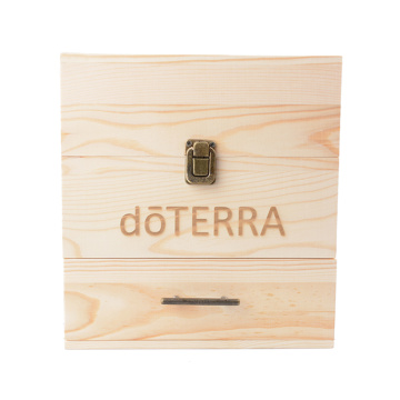Wooden Storage Case Holds 10ml/15ml 59 Bottles Natural Pine Wood Essential Oil Box