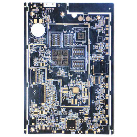 Communication devices immersion gold black color pcb