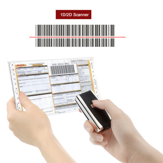 HID/SPP/BLE Wireless Mini Bluetooth Barcode Scanner