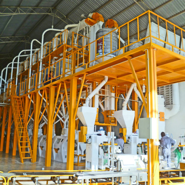 Maize Flour Milling Plant With Steel Structure
