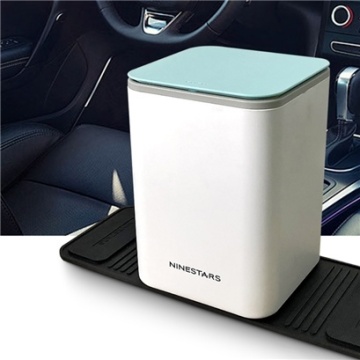 Fashionable Cheap Car Trash Can to Press The Lid Open with Skid Proof and Shock Absorption