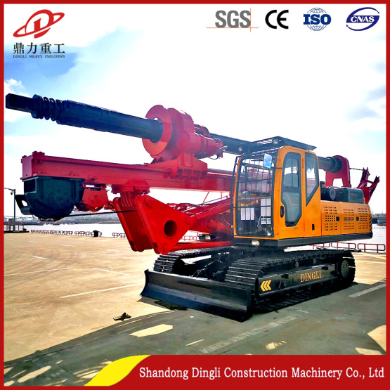 Drilling rig 20m concrete foundation exported to Vietnam