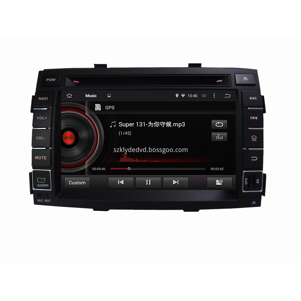 android 6.0 car DVD for Kia SORENTO 2011