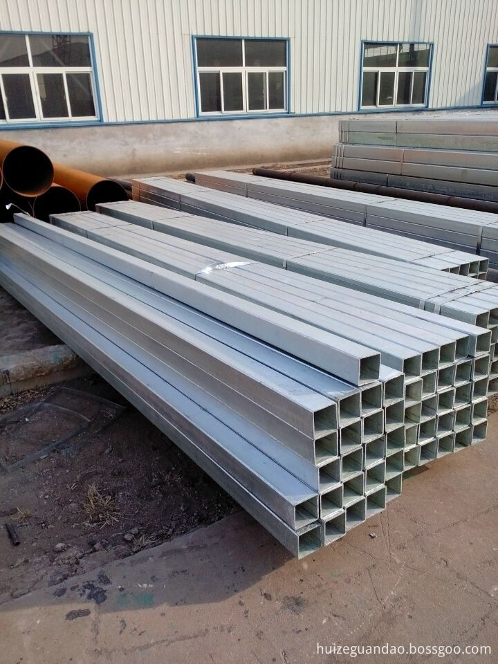 steel square tubing galvanized