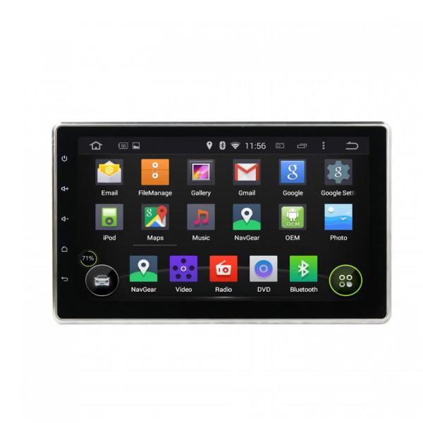 Universal car DVD player for deckless