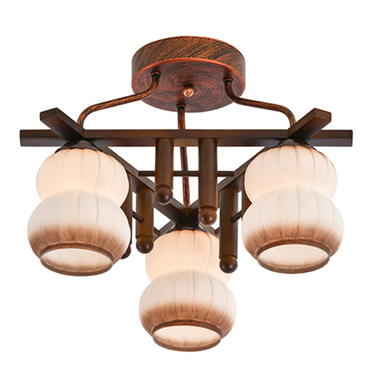 Modern Simple Wood Pendant Light for Ceiling Lighting