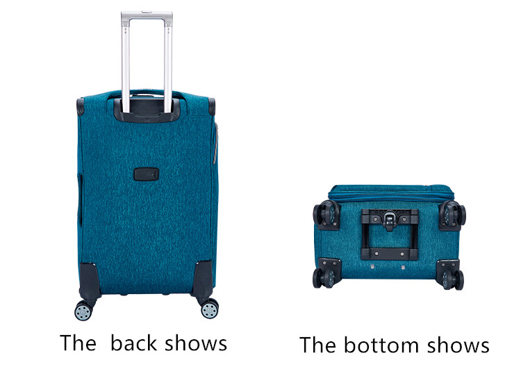  Wear-resistant waterproof carry on softside luggage