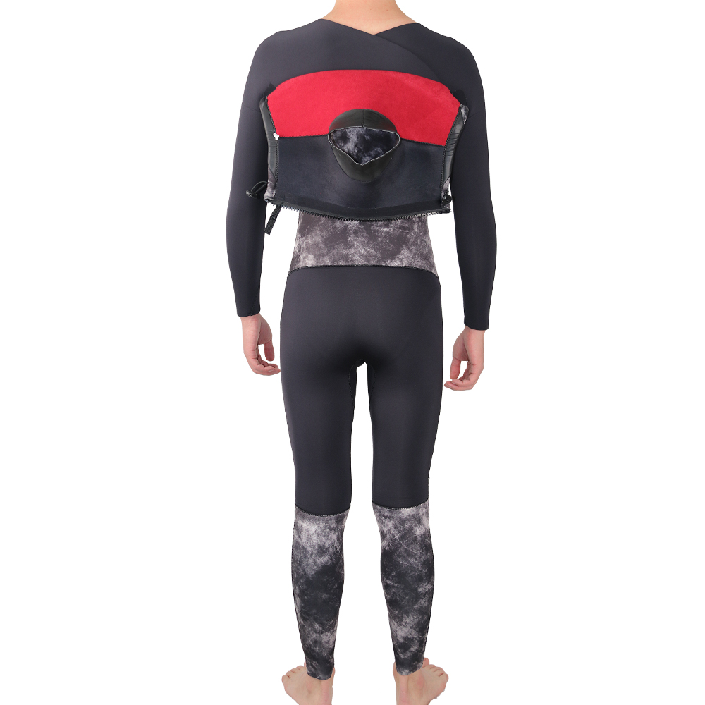 Seaskin 4/3 Mens Front Zip Surf Wetsuit