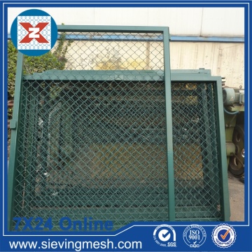 Pvc Coated Expanded Metal Mesh Fence