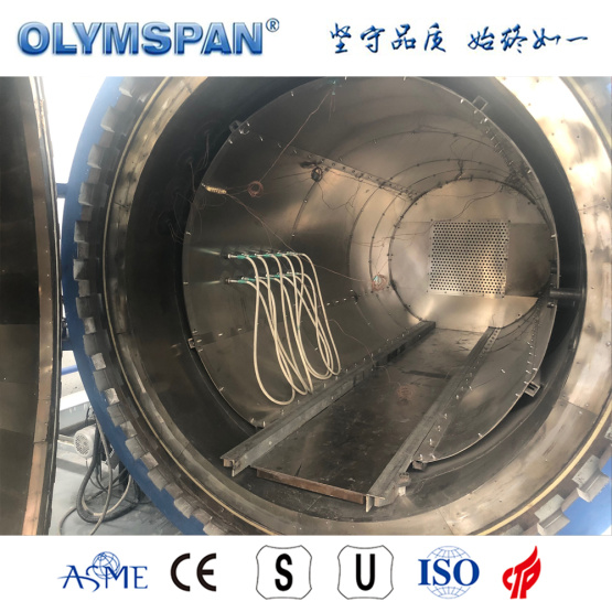 aerospace autoclave for carbon fiber bonding