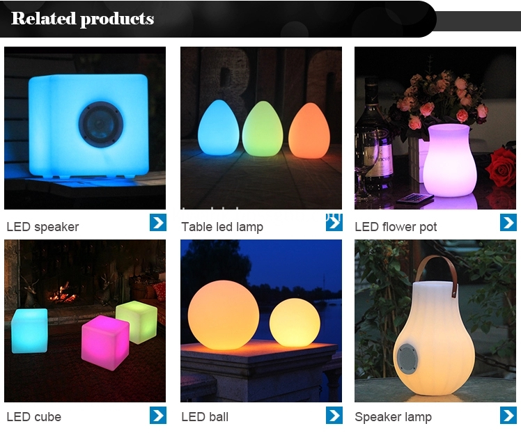 7Color Changing LED Cube Bluetooth Speaker