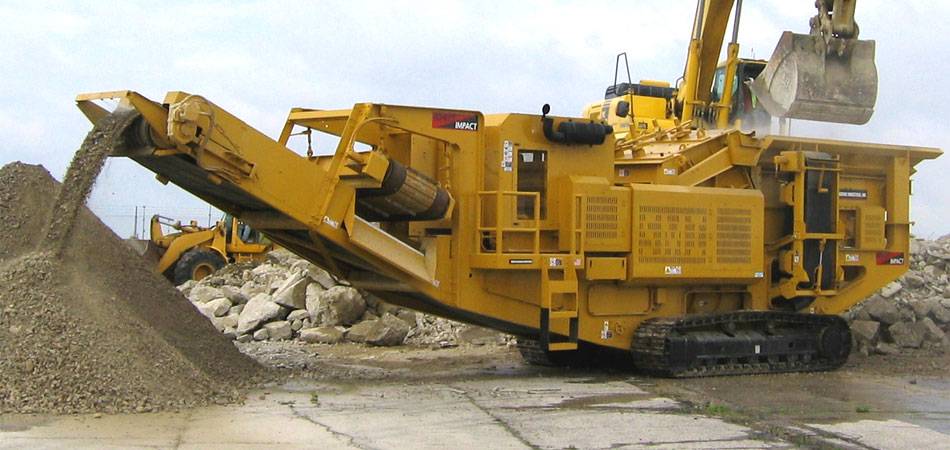 High Efficient Concrete Crushing Machine