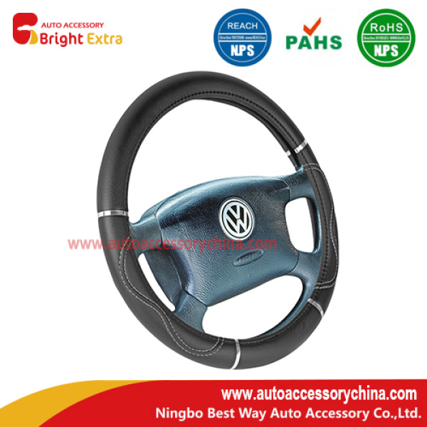 Steering Wheel Cover Black Universal