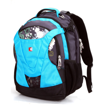 Swisswin fashion backpack with audio pocket