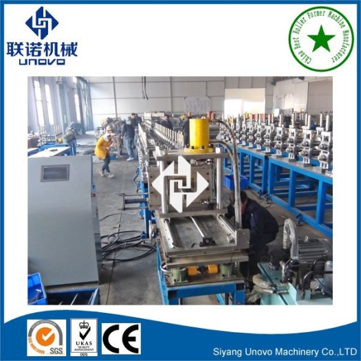 slotted unistrut metal channel roll forming machine