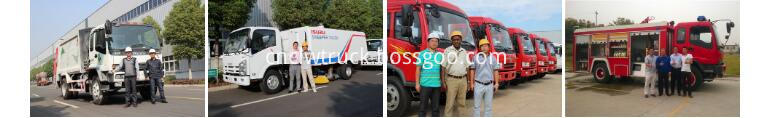 waste management trucks technical service