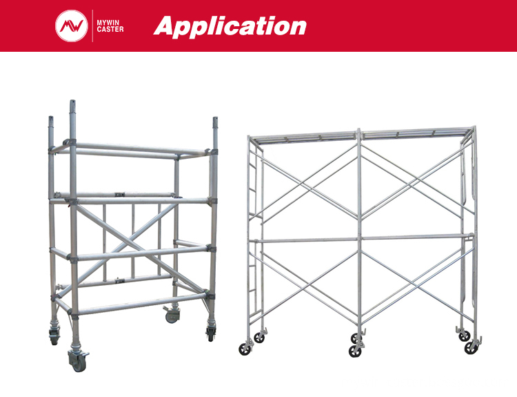 Using Scaffolding Caster Wheels