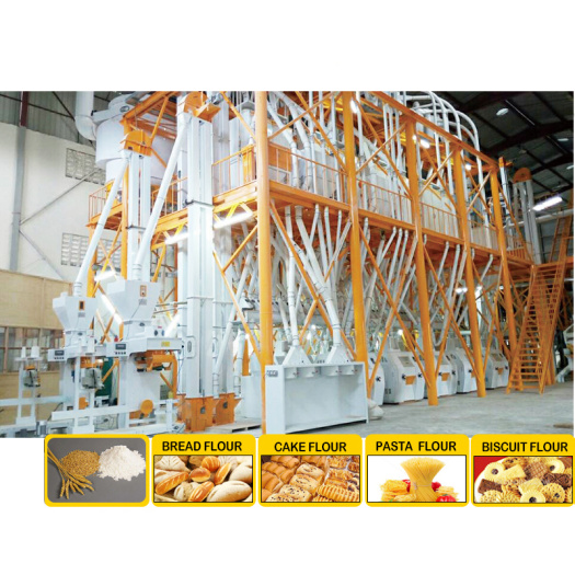 automatic flour mill PLC Wheat Flour Milling Machine wheat flour mill