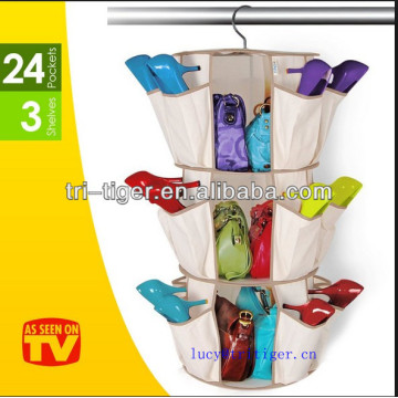 2014 As Seen On TV circle shoe rack