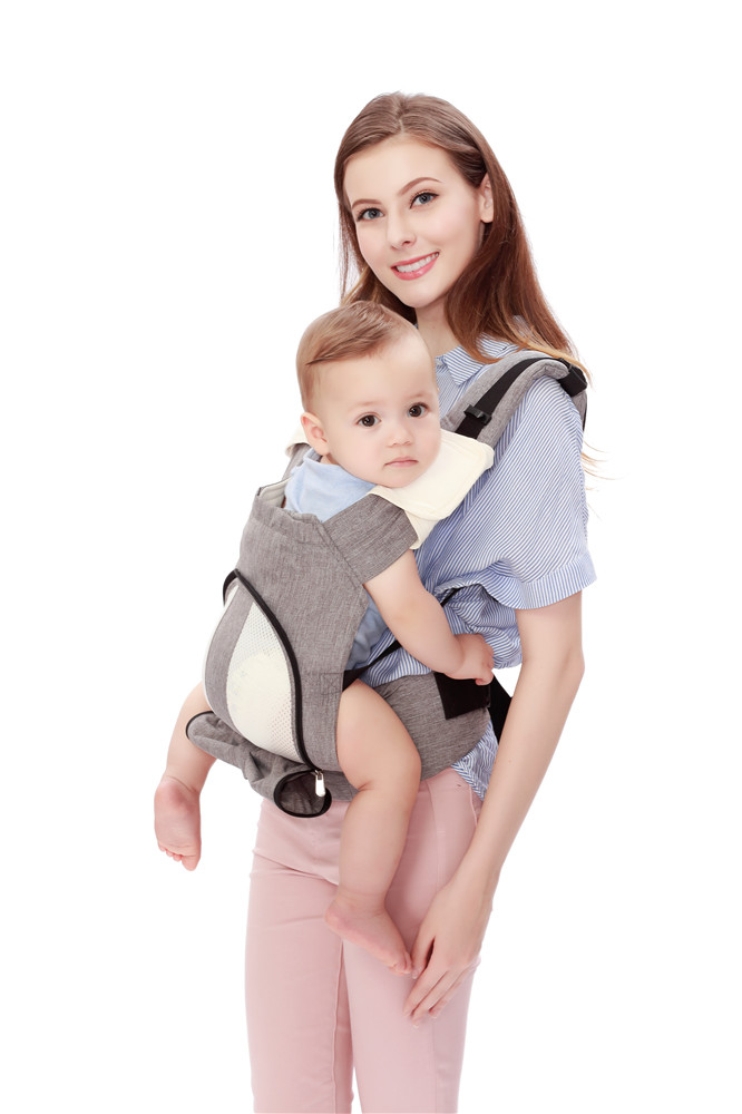 Back pain relief baby carrier