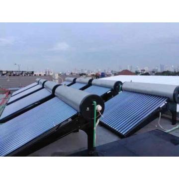 Pressurized solar water heater with heat pipes 300L