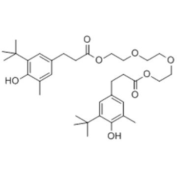 Triethylene glycol bis(3-tert-butyl-4-hydroxy-5-methylphenyl)propionate CAS 36443-68-2