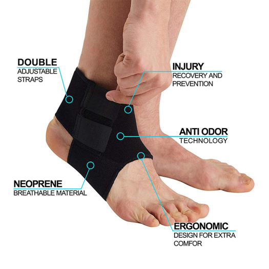 Customized Size Nerprene Elastic Ankle Brace Support