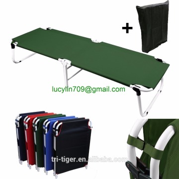 Portable Military Fold Up Camping Bed Cot + Free Storage Bag- 5 Colors