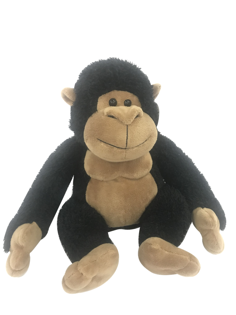 Black Stuffed Monkey Toy