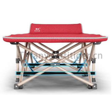 Wholesale Durable Aluminum blue gray red Portable Military Folding Camping Bed
