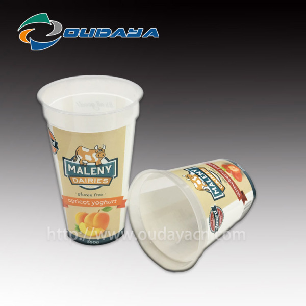 Customized Ice Cream Packaging IML Yogurt Cup