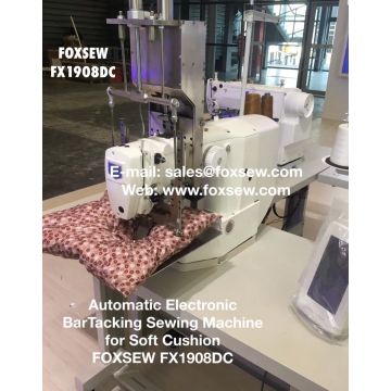 Electronic BarTacking Sewing Machine for Soft Cushion